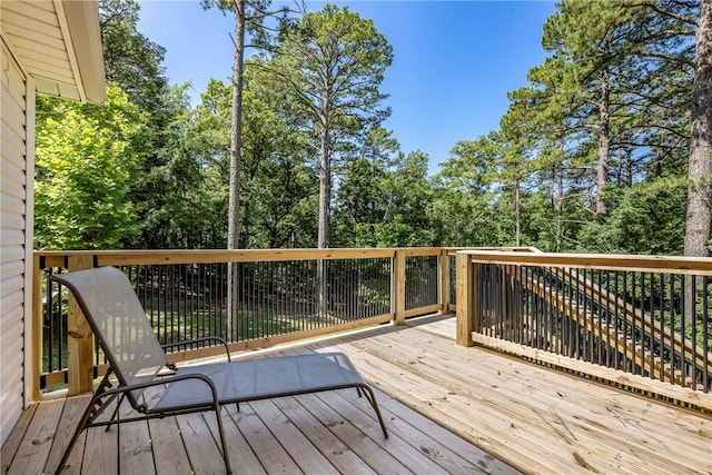 16101 Hickory Dr, Rogers, AR 72756 - view of wooden deck