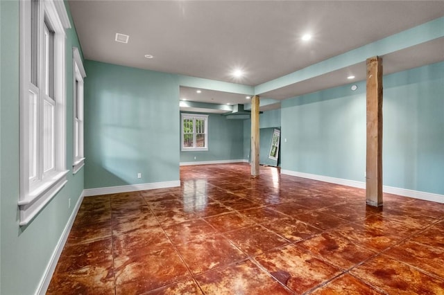 150 Jackson Cove Cres, Eureka Springs, AR 72631 - spare room with recessed lighting and baseboards