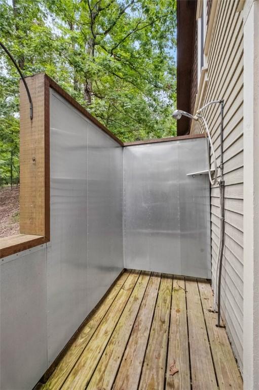 150 Jackson Cove Cres, Eureka Springs, AR 72631 - view of wooden deck