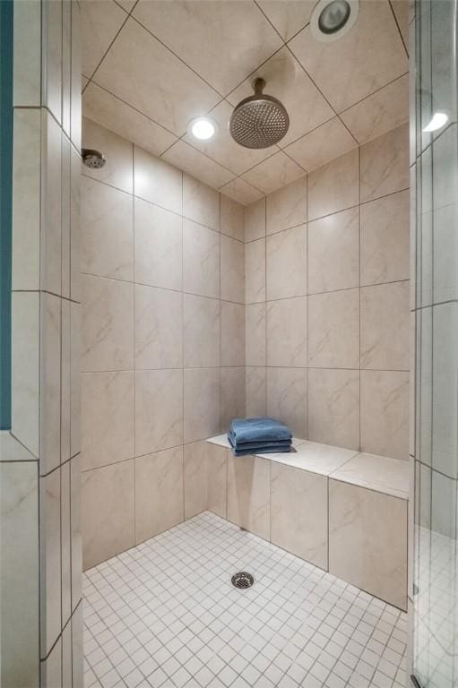 150 Jackson Cove Cres, Eureka Springs, AR 72631 - full bath featuring a shower stall and recessed lighting