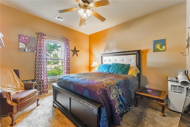 216 Windsor Ave, Lowell, AR 72745 - carpeted bedroom featuring baseboards and a ceiling fan