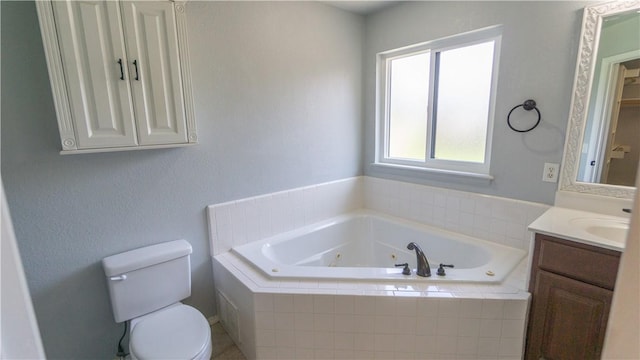404 NE Whitney St, Bentonville, AR 72712 - full bathroom featuring vanity and a jetted tub