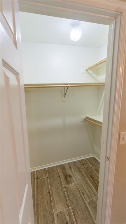 404 NE Whitney St, Bentonville, AR 72712 - spacious closet with wood tiled floors