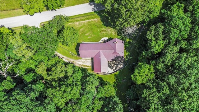 8173 Spanker Creek Rd, Bentonville, AR 72712 - view from above of property