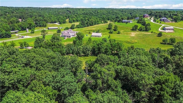 8173 Spanker Creek Rd, Bentonville, AR 72712 - drone / aerial view of a heavily wooded area