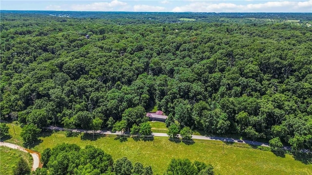 8173 Spanker Creek Rd, Bentonville, AR 72712 - drone / aerial view of a forest