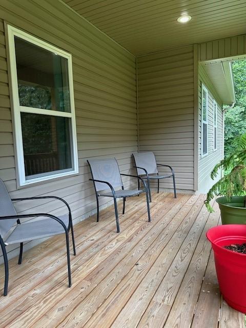 26 Osborne Dr, Bella Vista, AR 72715 - view of wooden terrace