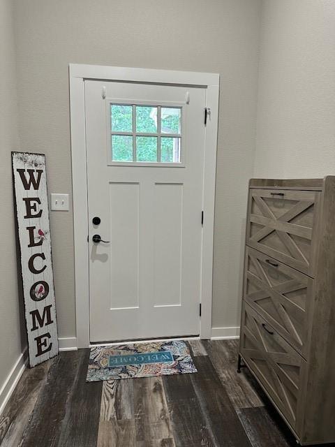 26 Osborne Dr, Bella Vista, AR 72715 - foyer featuring dark wood finished floors