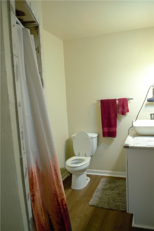6 Hampstead Ln, Bella Vista, AR 72714 - bathroom featuring wood finished floors and vanity