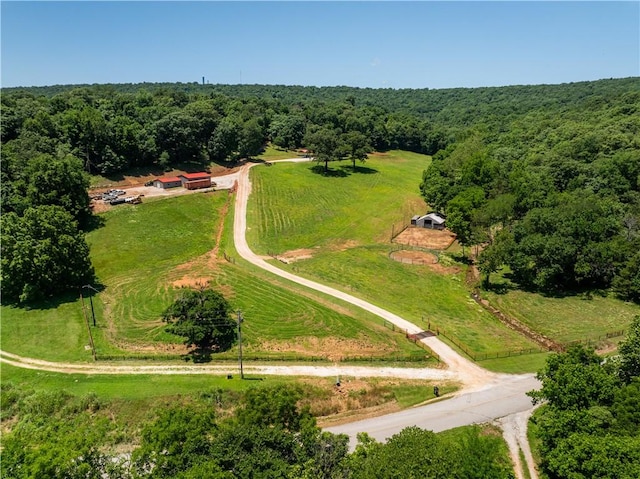 16175 N Cove Creek Wc 21 Rd, Prairie Grove, AR 72753 - view of rural area featuring a forest