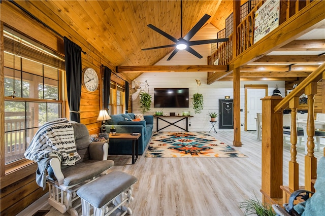 16175 N Cove Creek Wc 21 Rd, Prairie Grove, AR 72753 - deck featuring ceiling fan and an outdoor living space