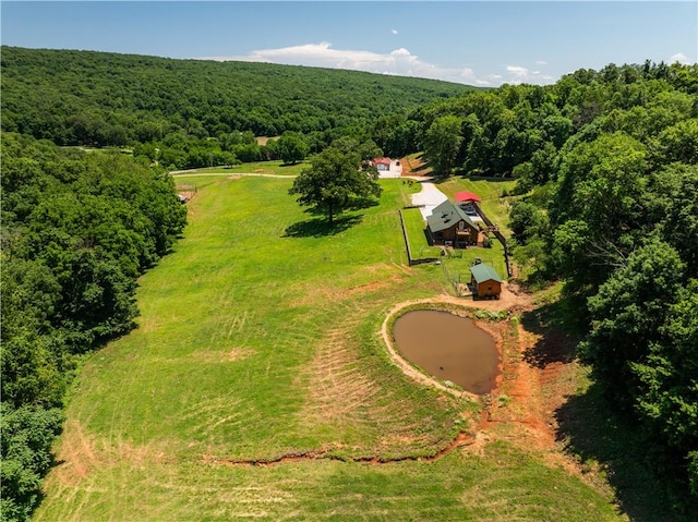 16175 N Cove Creek Wc 21 Rd, Prairie Grove, AR 72753 - view of subject property with a heavily wooded area