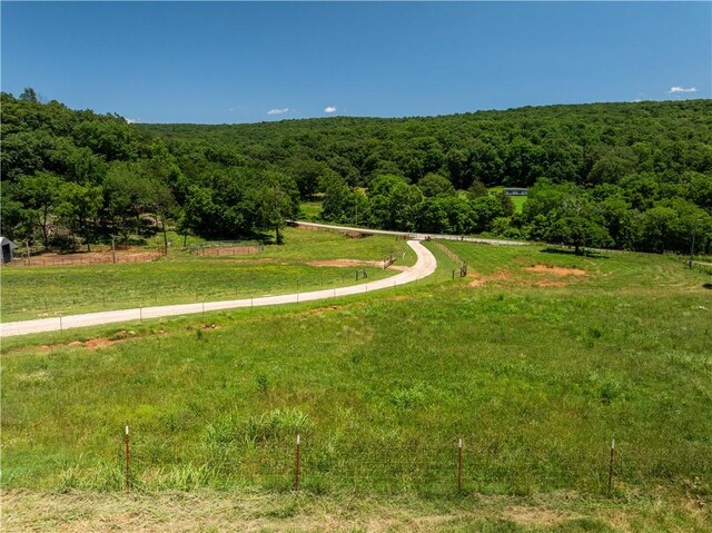 16175 N Cove Creek Wc 21 Rd, Prairie Grove, AR 72753 - view of property's community with a view of trees, a view of rural / pastoral area, and a lawn