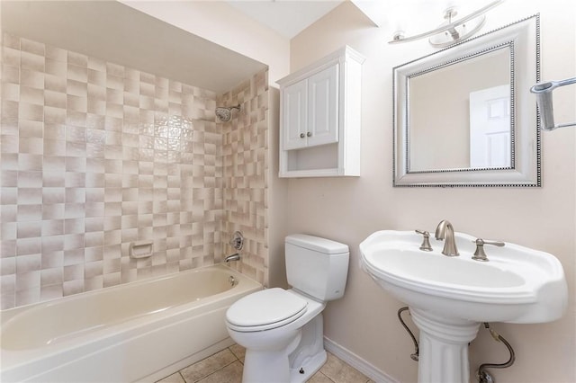 1206 Tru Ln, Rogers, AR 72756 - full bathroom with  shower combination and tile patterned floors