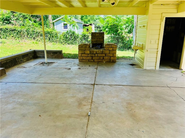 106 Phillips Ave, Huntsville, AR 72740 - fenced backyard featuring a patio