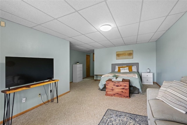 16048 Cypress Ln, Rogers, AR 72756 - bedroom with carpet and a paneled ceiling