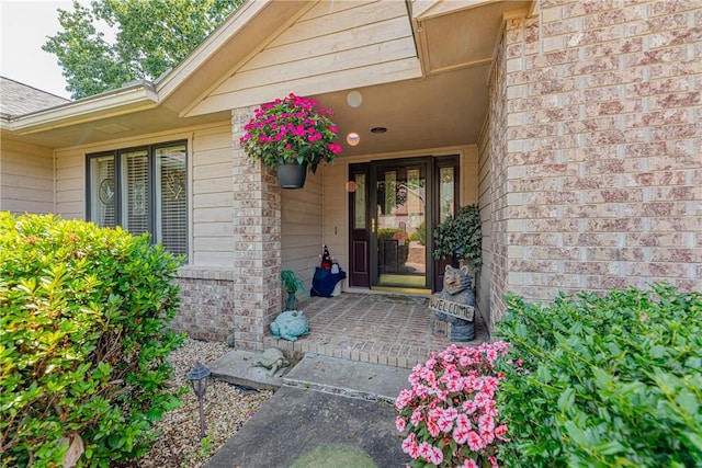 2 Kildonan Ln, Bella Vista, AR 72715 - view of exterior entry with brick siding