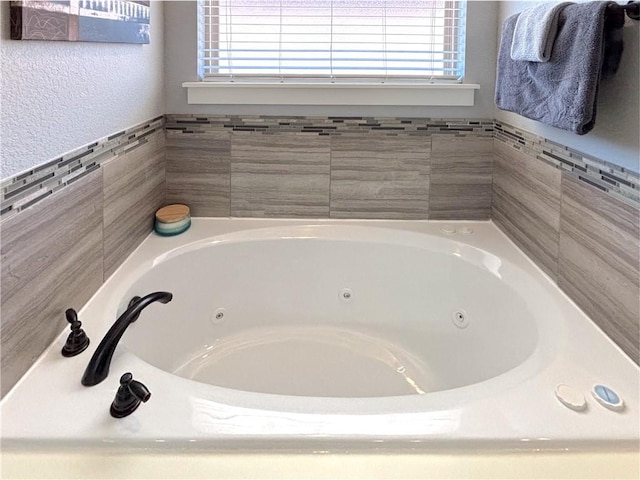 1610 Sweetbriar, Centerton, AR 72719 - bathroom with a tub with jets
