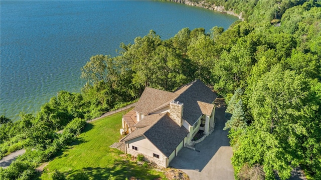 40 Rivercliff Rd, Rogers, AR 72756 - view of subject property with a large body of water