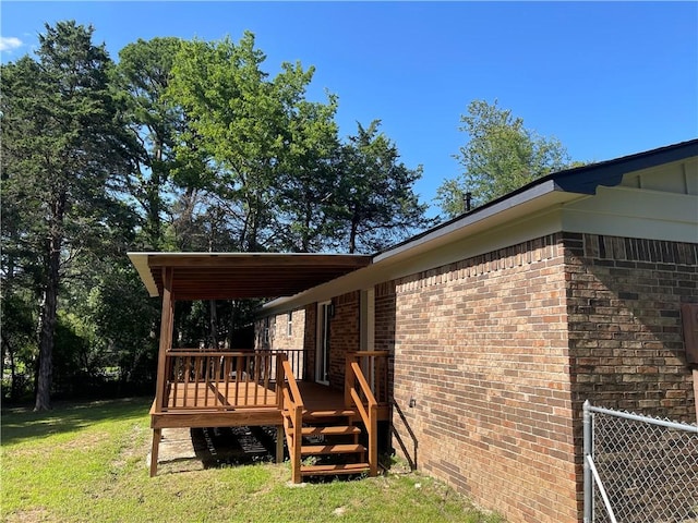 904 E Norristown Cir, Russellville, AR 72802 - deck with a yard