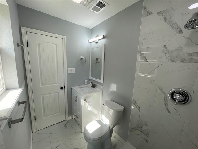 904 E Norristown Cir, Russellville, AR 72802 - full bath with marble look tiles, a marble finish shower, and vanity