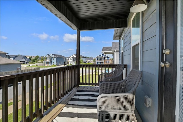 1735 W Whitney Ln, Rogers, AR 72758 - balcony with a residential view