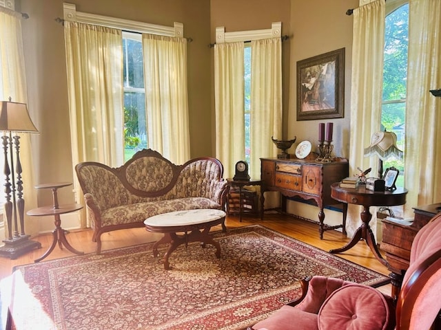 1016 S 4th St, Rogers, AR 72756 - sitting room with wood finished floors