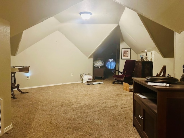 1016 S 4th St, Rogers, AR 72756 - living area with carpet and lofted ceiling
