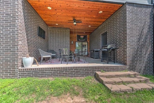 118 Briartown, Bentonville, AR 72712 - view of patio with area for grilling