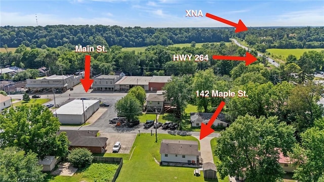 142 N Maple St, Cave Springs, AR 72718 - drone / aerial view