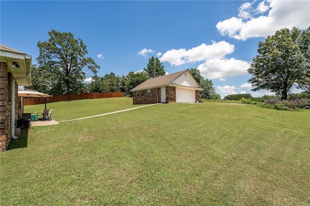 146 Horizon Ln, Alma, AR 72921 - view of yard featuring a patio