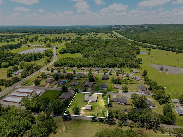 146 Horizon Ln, Alma, AR 72921 - aerial overview of property's location featuring property boundaries highlighted