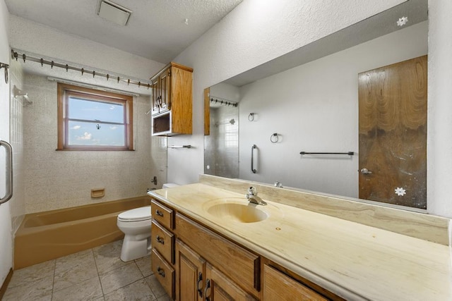 8073 Old White River Rd, Rogers, AR 72756 - full bath featuring vanity,  shower combination, and tile patterned floors