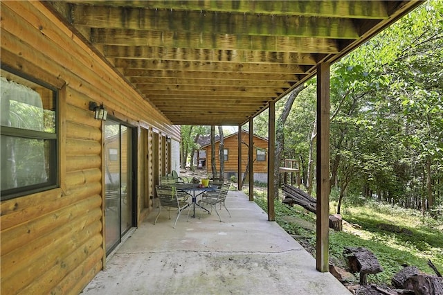 22562 Air Park, Golden, MO 65658 - view of patio with outdoor dining area