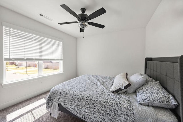 1251 Bootleg Rd, Centerton, AR 72719 - bedroom featuring carpet floors and ceiling fan
