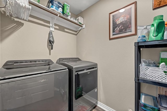 477 Caballo St, Farmington, AR 72730 - washroom featuring washing machine and dryer