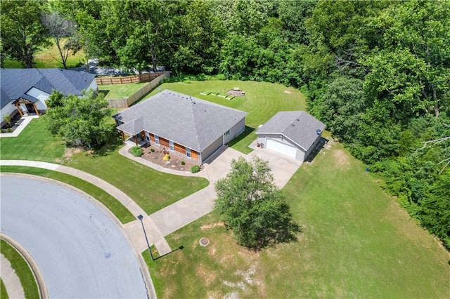 950 Nemett Cir, Pea Ridge, AR 72751 - drone / aerial view