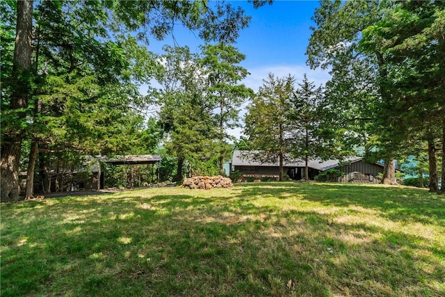 409 Hillcrest Rd, Eureka Springs, AR 72631 - view of grassy yard