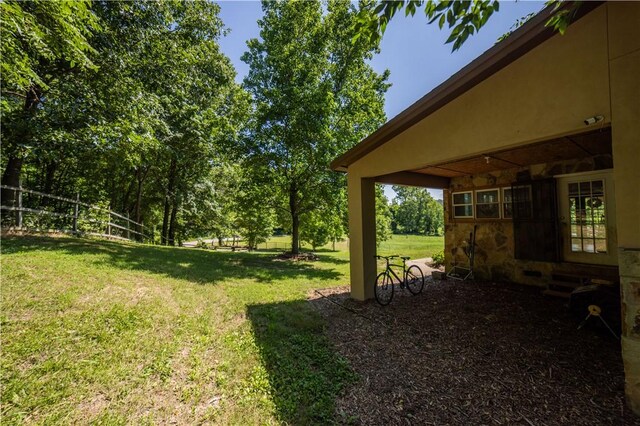 21569 Sibley Rd, Sulphur Springs, AR 72768 - view of grassy yard