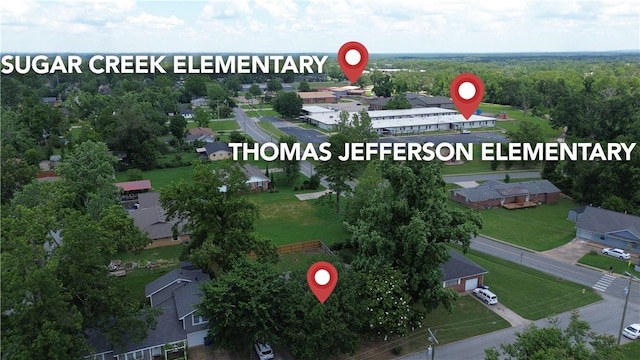 704 NW 8th St, Bentonville, AR 72712 - bird's eye view