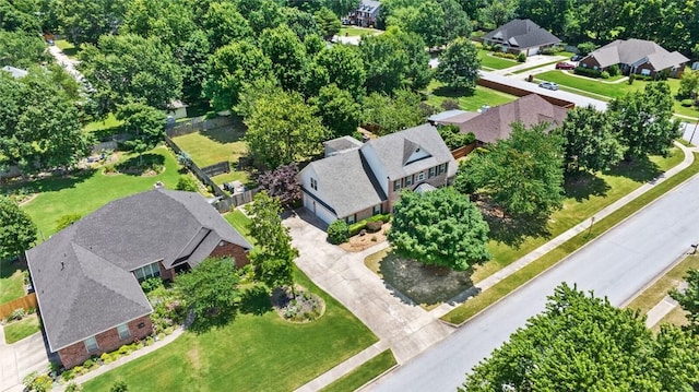 1754 N Hartford Dr, Fayetteville, AR 72701 - aerial view of residential area