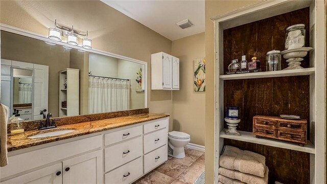 19641 Conestoga Rd, Elkins, AR 72727 - bathroom with vanity and curtained shower