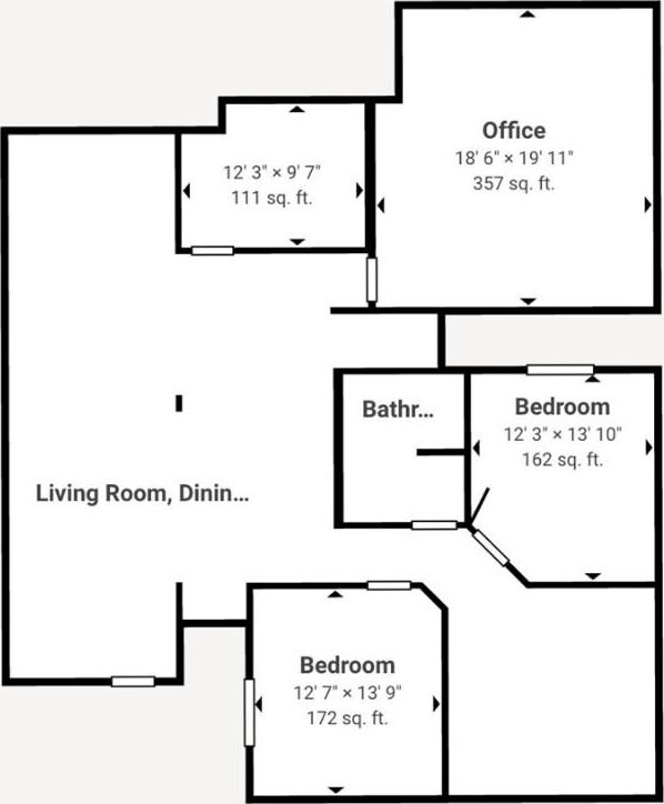 19641 Conestoga Rd, Elkins, AR 72727 - view of home floor plan