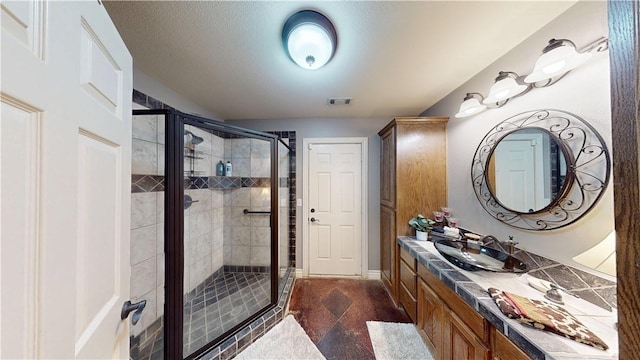 8271 S Lakeshore Dr, Rogers, AR 72756 - full bathroom featuring vanity and a shower stall