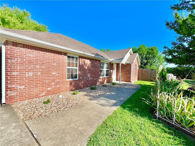 1459 Frisco Track Trce, Elkins, AR 72727 - entrance to property with brick siding and a shingled roof