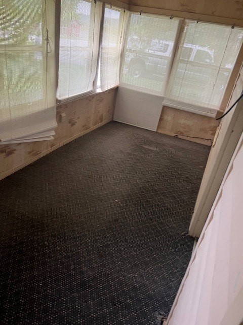 18588 W Rheas Community Rd, Lincoln, AR 72744 - view of unfurnished sunroom