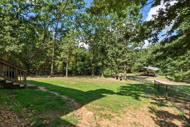 11403 Effie Way, Farmington, AR 72730 - view of yard with a detached carport