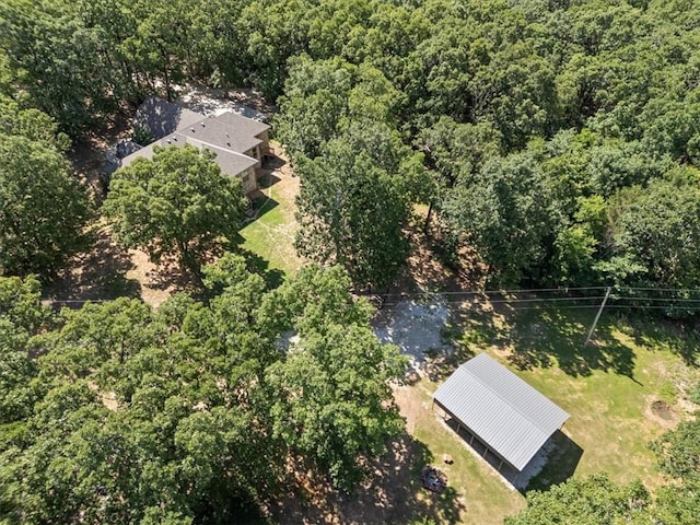 11403 Effie Way, Farmington, AR 72730 - aerial view of property and surrounding area with a forest
