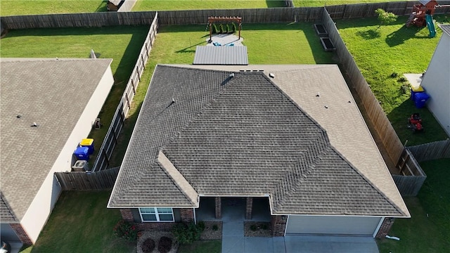 2504 Maplewood Ave, Lowell, AR 72745 - view from above of property