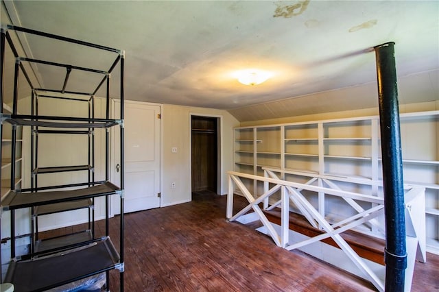 501 Fillmore St, Clarksville, AR 72830 - interior space with vaulted ceiling and wood finished floors